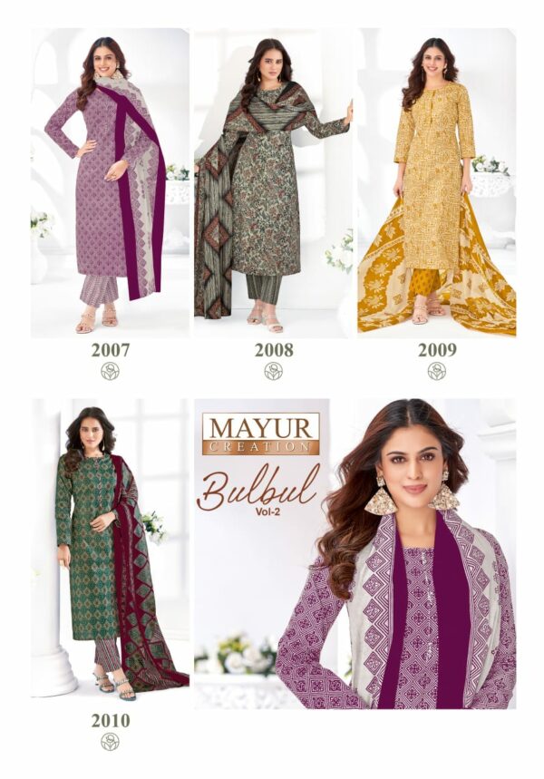 MAYUR CREATION BULBUL VOL 2 COTTON PRINTED SUITS 13.jpg