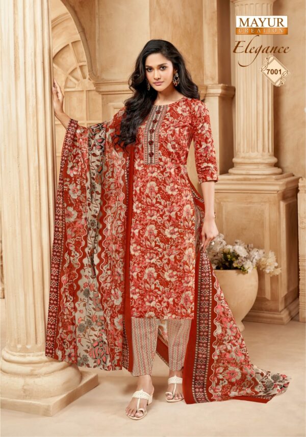MAYUR CREATION ELEGANCE VOL 7 COTTON SUITS 12.jpg