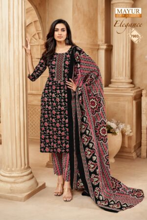 MAYUR CREATION ELEGANCE VOL 7 COTTON SUITS 13.jpg