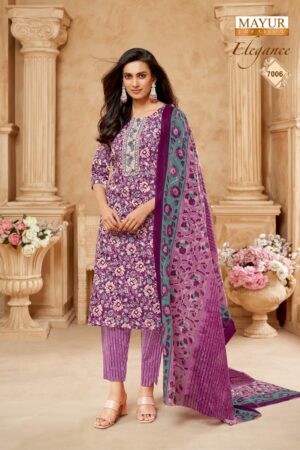 MAYUR CREATION ELEGANCE VOL 7 COTTON SUITS 5.jpg