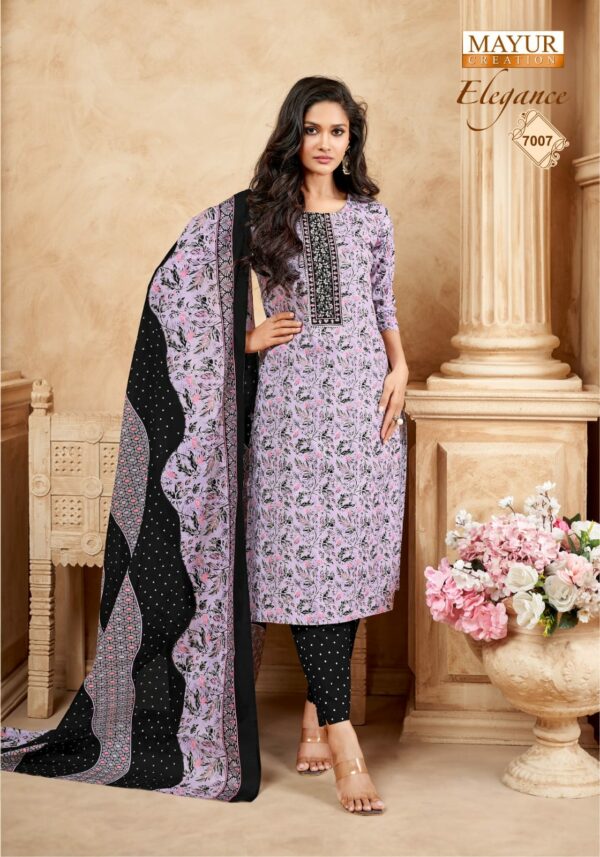 MAYUR CREATION ELEGANCE VOL 7 COTTON SUITS 8.jpg
