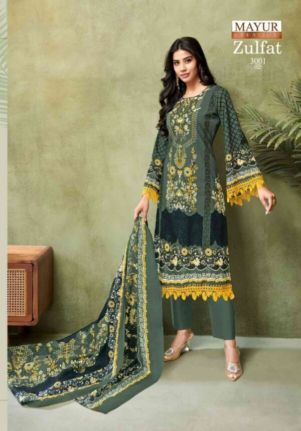 MAYUR CREATION ZULFAT VOL 3 PURE COTTON SUITS 10.jpg