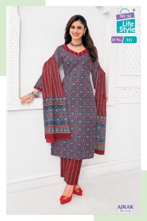 MCM LIFE STYLE AJRAK VOL 3 COTTON PRINTED SUITS 12.jpg