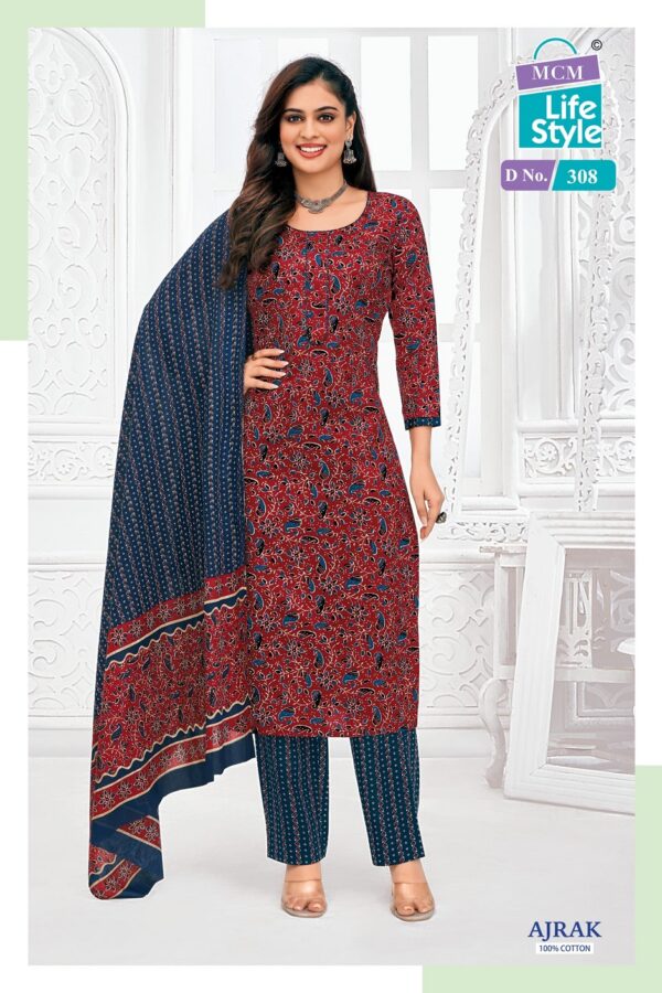MCM LIFE STYLE AJRAK VOL 3 COTTON PRINTED SUITS 2.jpg