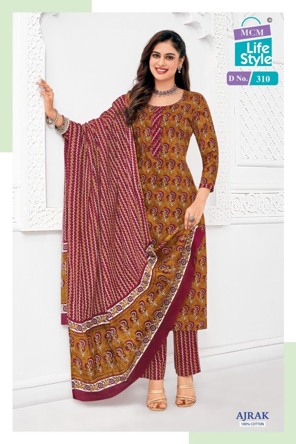 MCM LIFE STYLE AJRAK VOL 3 COTTON PRINTED SUITS 3.jpg