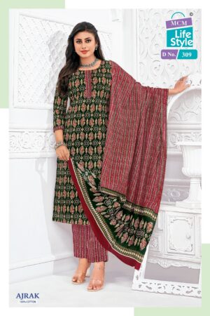 MCM LIFE STYLE AJRAK VOL 3 COTTON PRINTED SUITS 9.jpg