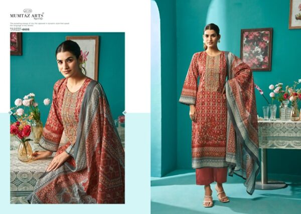 MUMTAZ ARTS TAREEF PURE JAM SATIN PRINTED SUITS 3.jpg