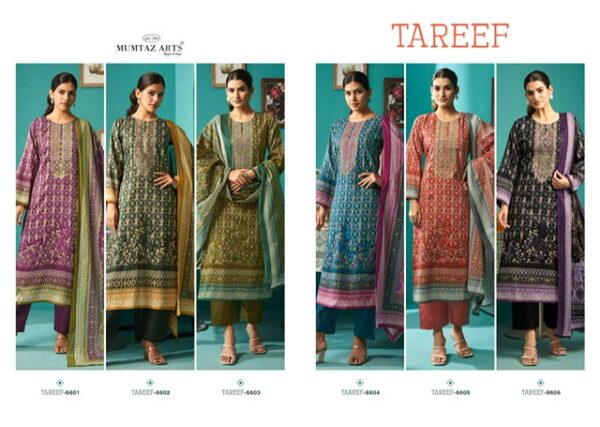 MUMTAZ ARTS TAREEF PURE JAM SATIN PRINTED SUITS 6.jpg