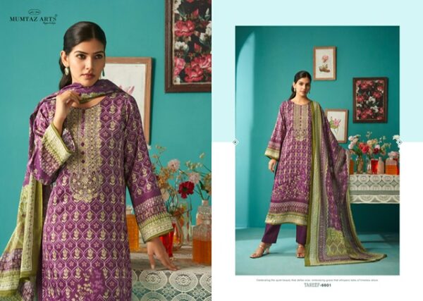 MUMTAZ ARTS TAREEF PURE JAM SATIN PRINTED SUITS 8.jpg