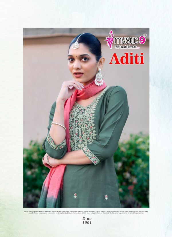 MYSTIC 9 ADITI VOL 1 ROMAN SILK READYMADE KURTI 11.jpg
