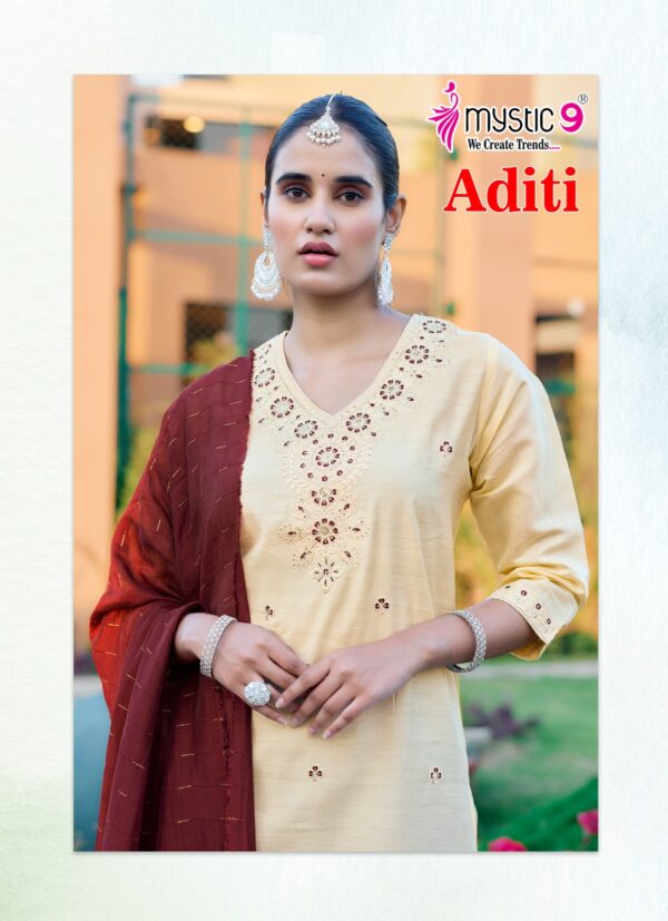 MYSTIC 9 ADITI VOL 1 ROMAN SILK READYMADE KURTI 7.jpg
