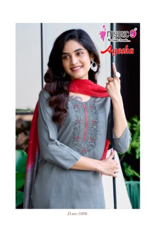 MYSTIC 9 AYESHA VOL 1 RAYON EMBROIDERY KURTI 8.jpg