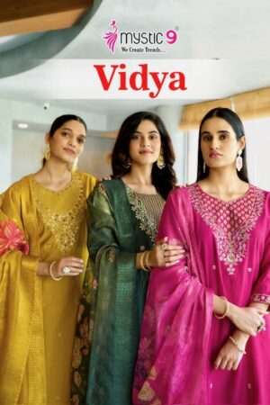 MYSTIC 9 VIDHYA VOL 1 FANCY EMBROIDERY KURTI 11.jpg