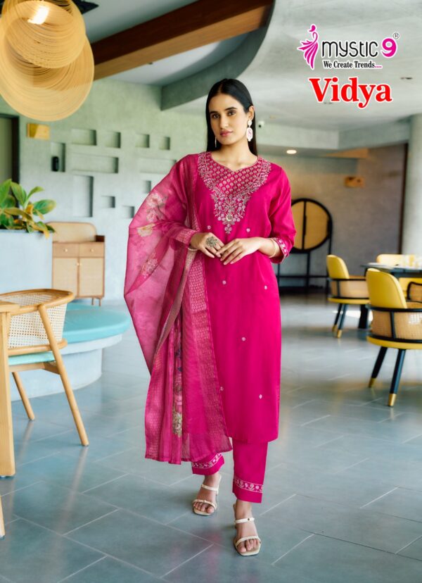 MYSTIC 9 VIDHYA VOL 1 FANCY EMBROIDERY KURTI 15.jpg