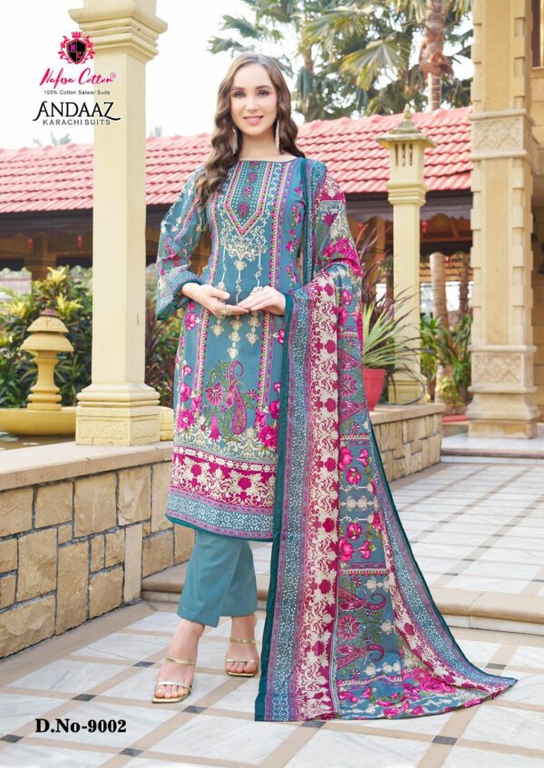 NAFISA COTTON ANDAAZ VOL 9 KARACHI SUITS CATALOGUE 6.jpg