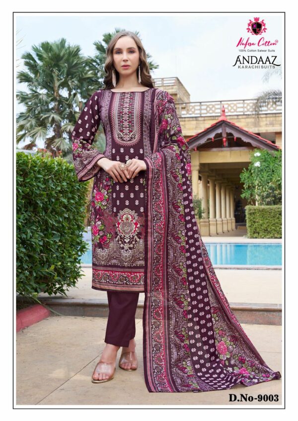 NAFISA COTTON ANDAAZ VOL 9 KARACHI SUITS CATALOGUE 7.jpg