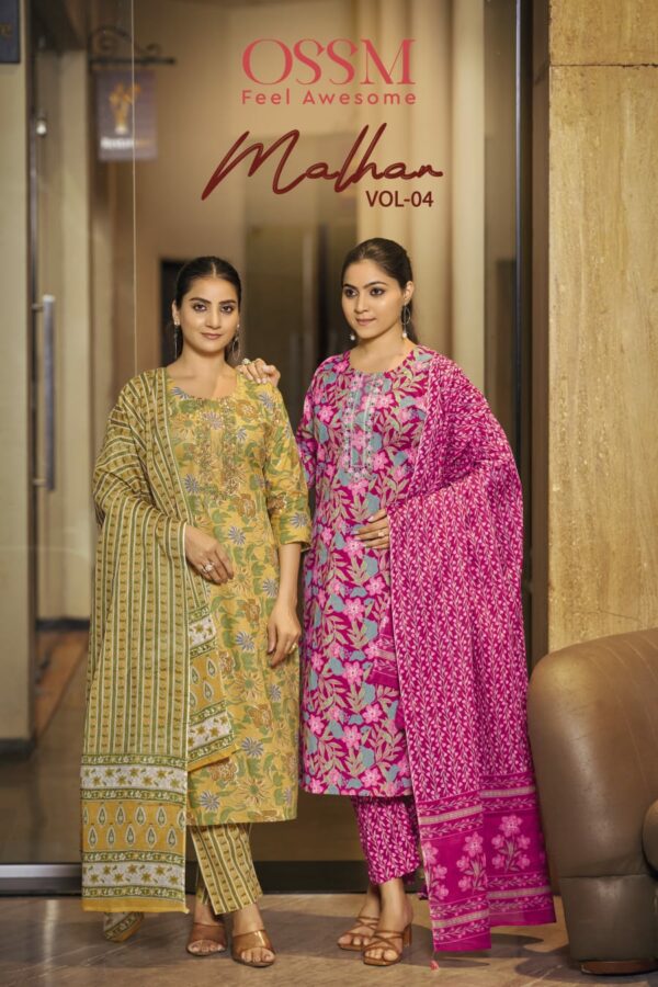 OSSM MALHAR VOL 4 COTTON PRINTED READYMADE KURTI 1.jpg