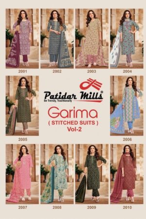 PATIDAR MILLS GARIMA VOL 2 COTTON PRINTED SUITS 14.jpg