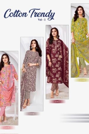 RADHIKA LIFESTYLE COTTON TRENDY VOL 1 KURTI 11.jpg