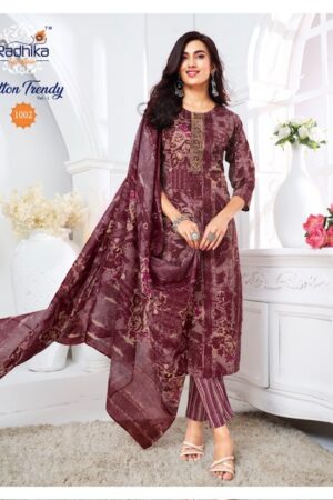 RADHIKA LIFESTYLE COTTON TRENDY VOL 1 KURTI 3.jpg