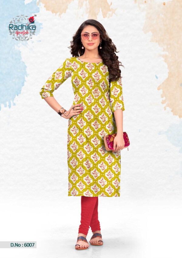 RADHIKA LIFESTYLE TRADITIONAL VOL 6 COTTON KURTI 2.jpg