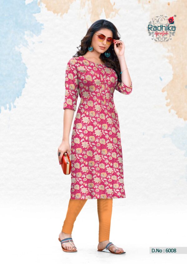 RADHIKA LIFESTYLE TRADITIONAL VOL 6 COTTON KURTI 3.jpg