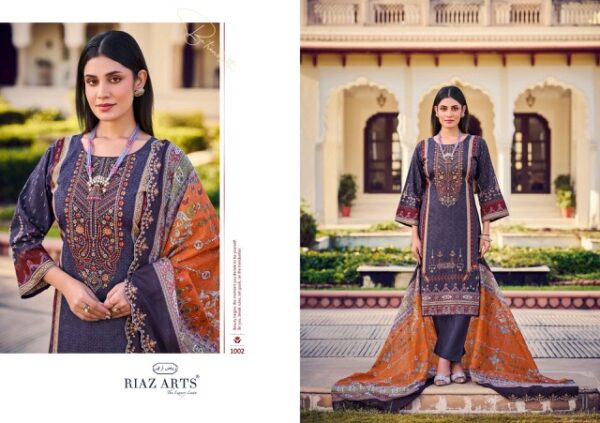 RIAZ ARTS BIN SAEED VOL 7 COTTON PRINTED SUITS 4.jpg