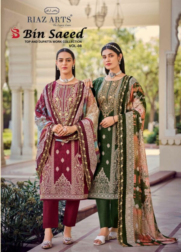 RIAZ ARTS BIN SAEED VOL 8 COTTON PRINTED SUITS 11.jpg