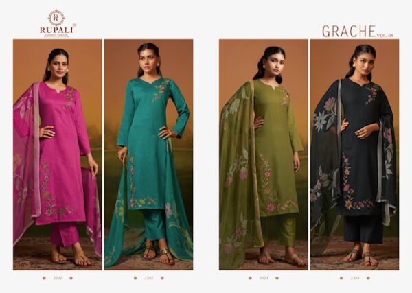 RUPALI FASHION GRACHE VOL 8 JAAM SATIN SUITS 8.jpg