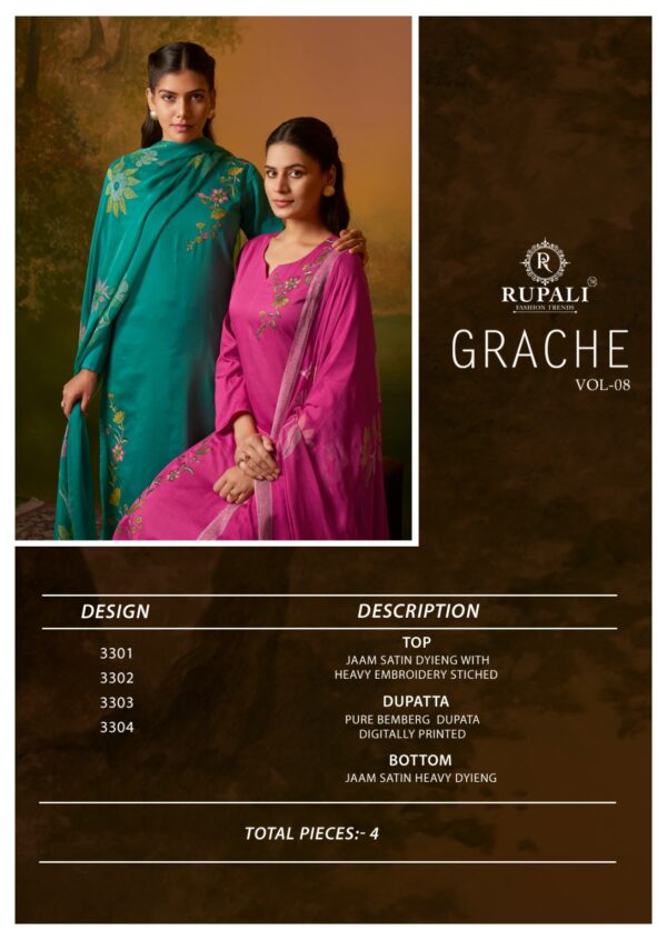 RUPALI FASHION GRACHE VOL 8 JAAM SATIN SUITS 9.jpg