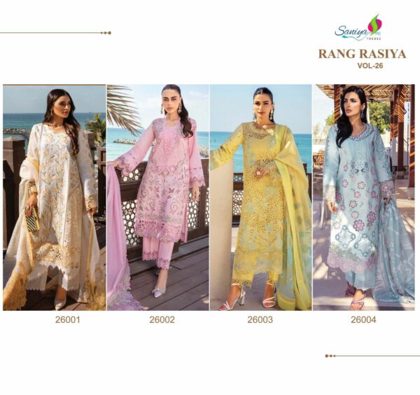 SANIYA TRENDZ RANG RASIYA VOL 26 CHIKANKARI SUITS 12.jpg