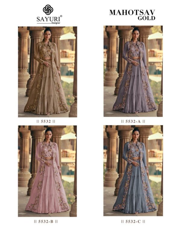 SAYURI DESIGNER MAHOTSAV GOLD CHINON SILK SUITS 5.jpg