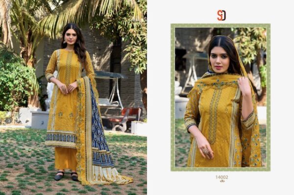 SHRADDHA DESIGNER BIN SAEED VOL 14 COTTON SUITS 1.jpg