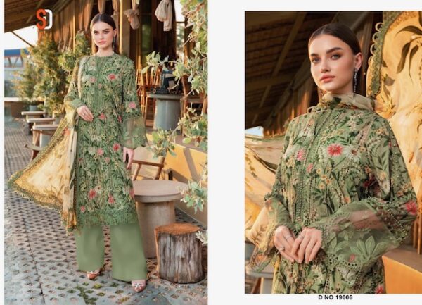 SHRADDHA DESIGNER MARIA B VOL 19 CHIKANKARI SUITS 10.jpg