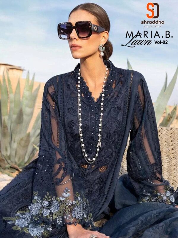 SHRADDHA DESIGNER MARIA B VOL 2 LAWN SUITS 2.jpg