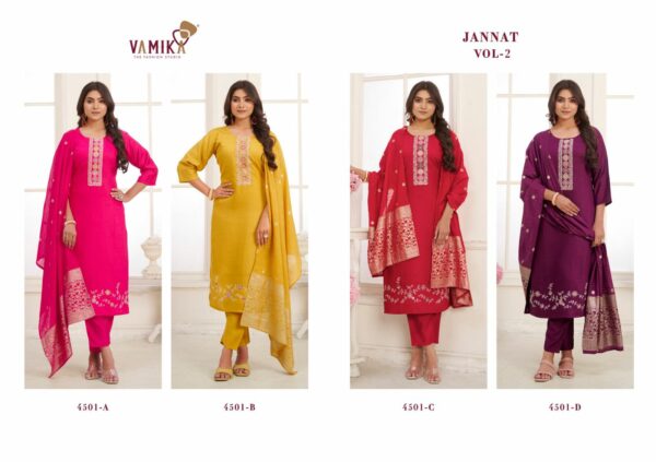 VAMIKA JANNAT VOL 2 HEAVY VISCOSE SILK FANCY SUITS 5.jpg