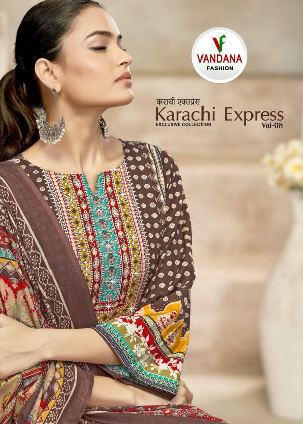 VANDANA FASHION KARACHI EXPRESS VOL 8 COTTON SUITS 4.jpg