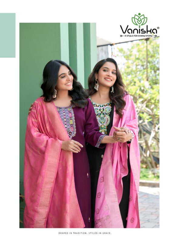 VANISKA FANTASY VOL 1 PURE VISCOSE KURTI CATALOGUE 14.jpg