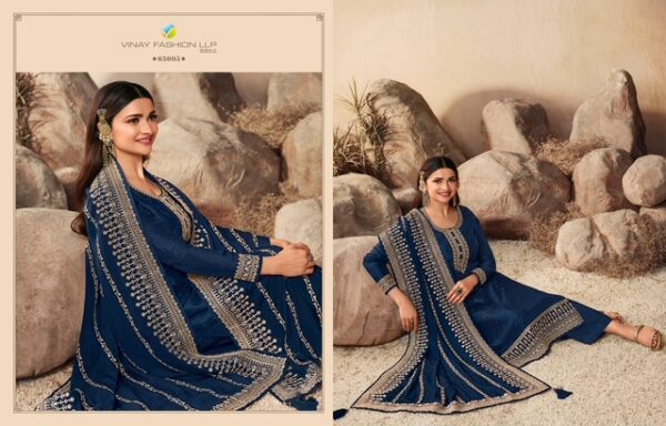 VINAY KASEESH GEET VOL 2 DOLA SILK FANCY SUITS 9.jpg