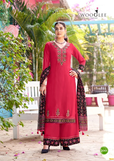 WOOGLEE PRARAMBH FANCY EMBROIDERY KURTI 1.jpg