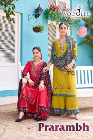 WOOGLEE PRARAMBH FANCY EMBROIDERY KURTI 6.jpg