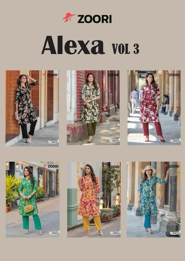 ZOORI ALEXA VOL 3 RAYON PRINTED READYMADE KURTI 1.jpg