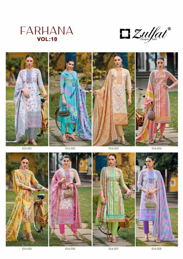 ZULFAT FARHANA VOL 10 PURE COTTON SUITS CATALOGUE 1.jpg