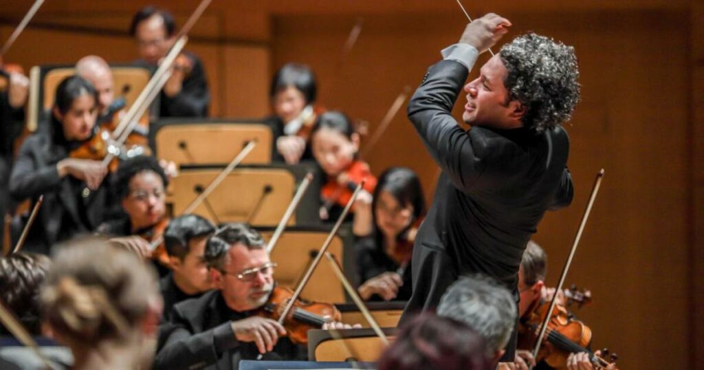 As Gustavo Dudamel says farewell to LA, he'll lead the LA Phil in a genre-busting Coachella set Rehmat Boutique urlhttp3A2F2Fscpr brightspot.s3.us west 2.amazonaws.com2Fad2F422F3808ebb94831812d568906425ff.jpeg