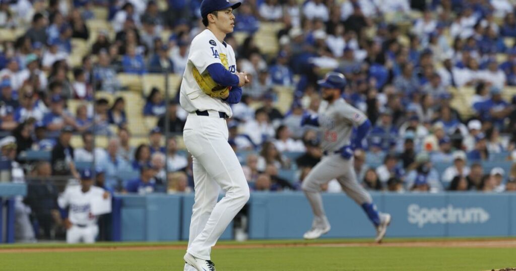 Roki Sasaki shines but Dodgers' offense slides in laugher of a loss Rehmat Boutique urlhttps3A2F2Fcalifornia times brightspot.s3.amazonaws.com2F102F162F5676a9b84ec88cd8bbcafb73.jpeg