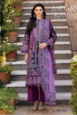 AABYAAN RUHANIYAT VOL 8 COTTON KARACHI SUITS CATALOG 2.jpg