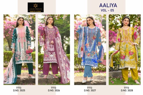 AALIZ PRINTS AALIYA VOL 5 COTTON PRINTED SUITS 6.jpg