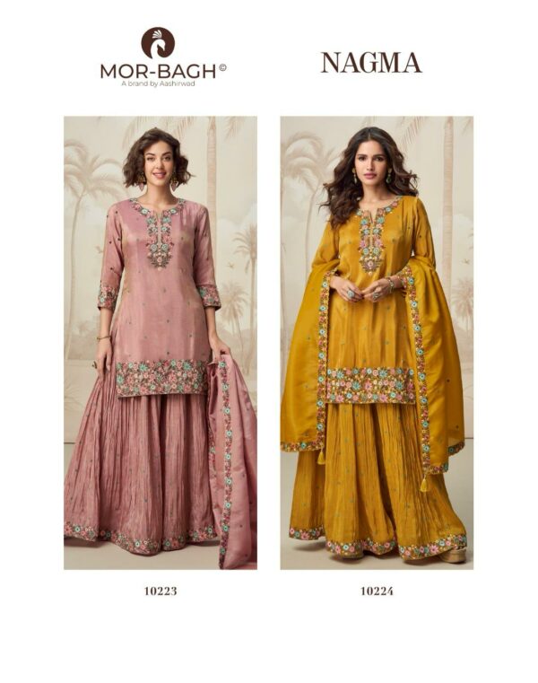 AASHIRWAD MOR BAGH NAGMA ORGANZA SUITS CATALOG 4.jpg