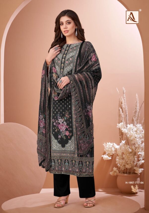 ALOK SUIT BLACK MIRROR Rehmat Boutique  ALOK SUIT BLACK MIRROR WHOLESALE PRICE 4.jpg