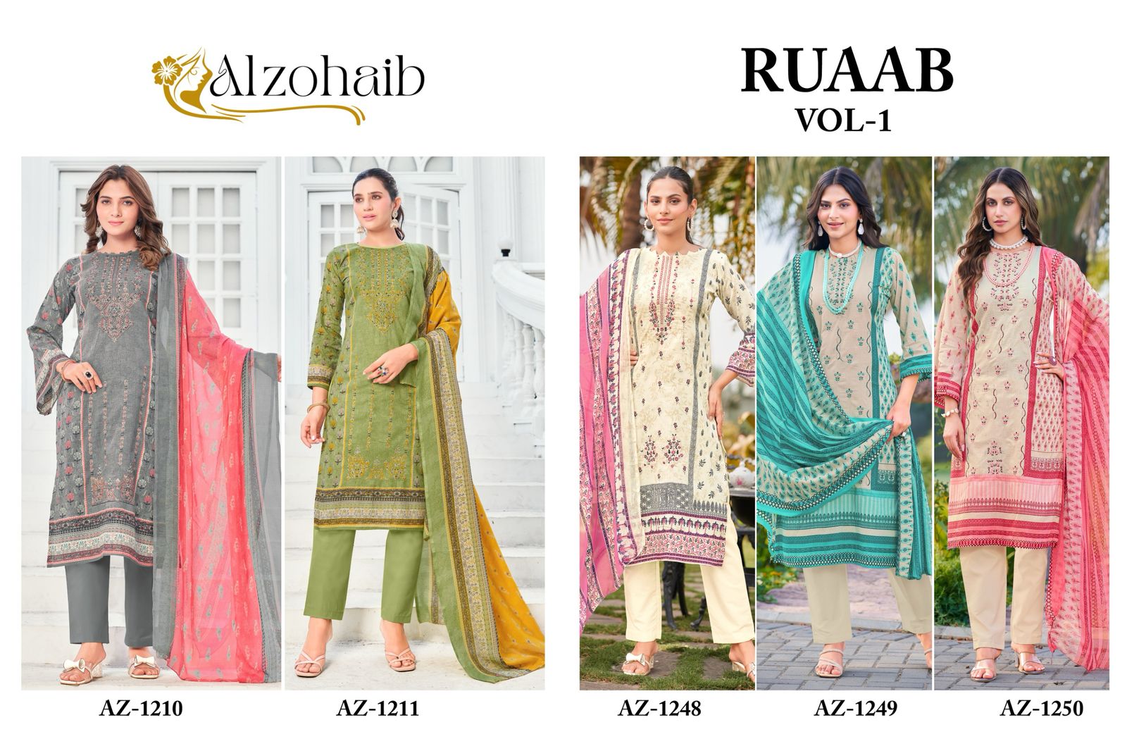 ALZOHAIB RUAAB VOL 1 PURE COTTON PRINTED SUITS 2.jpg